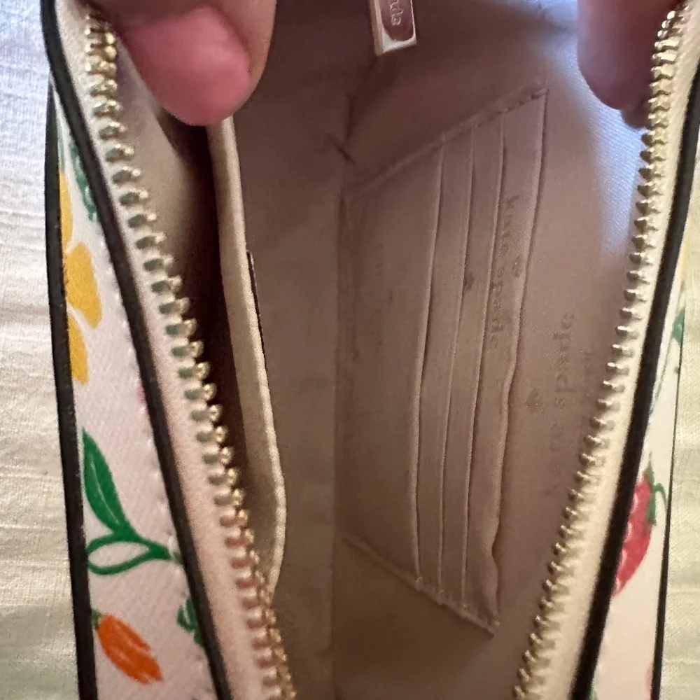 Kate Spade Floral Crossbody Bag - Pink, Orange, Yellow, Green - Picture 7 of 8